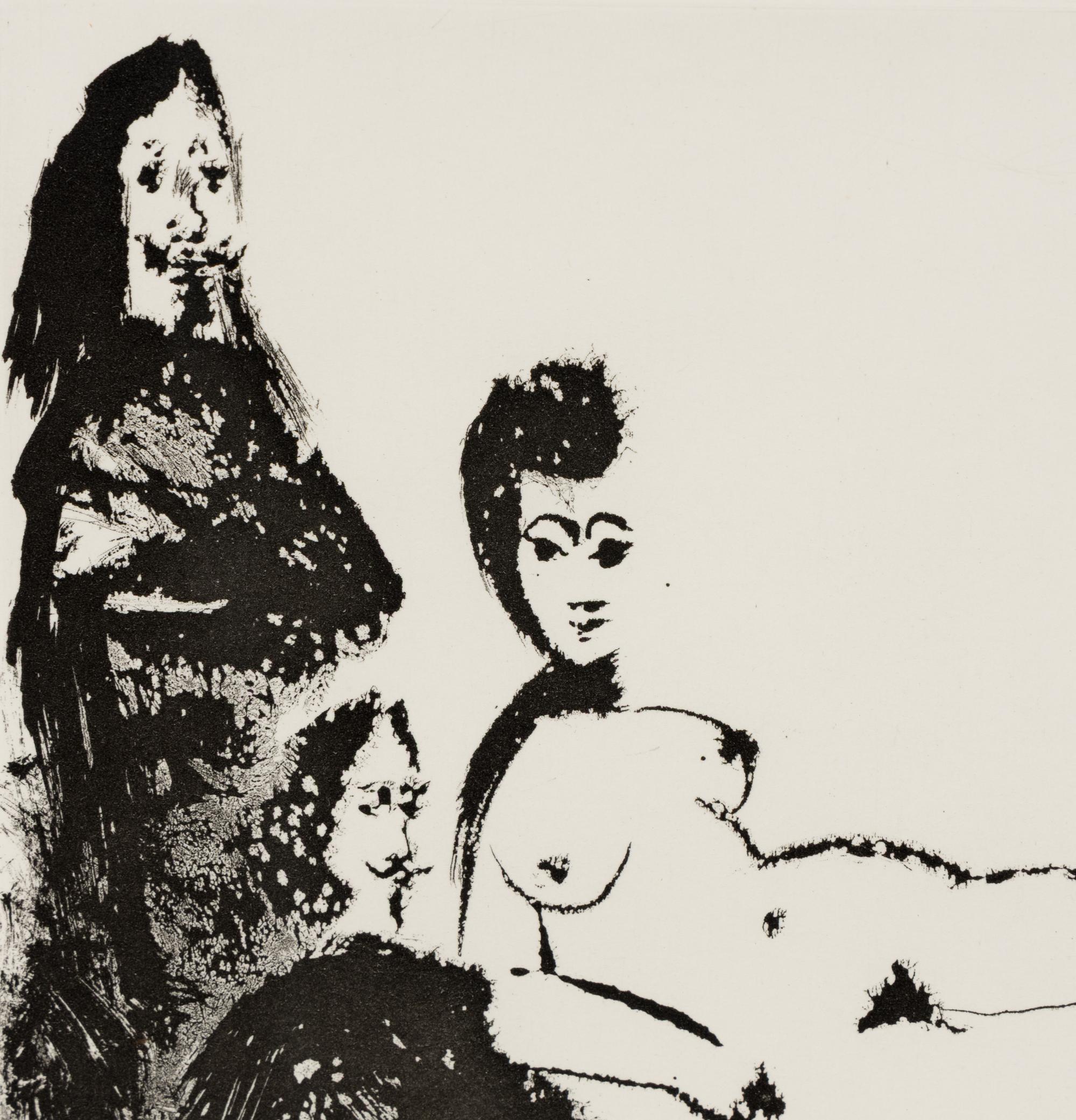 Jacqueline, en Maja nue, avec la Célestine (from Séries 347 ), 1968