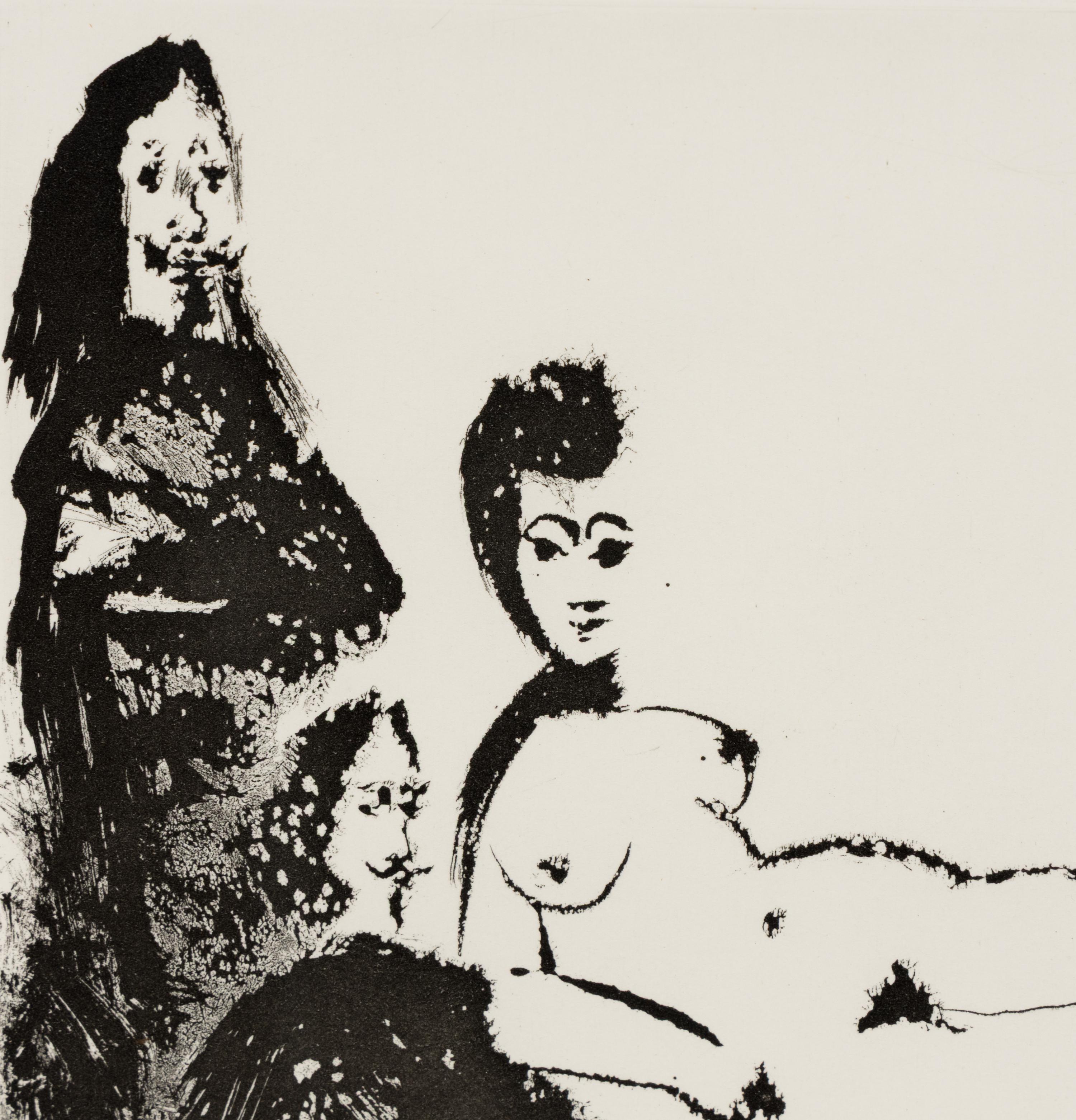 Jacqueline, en Maja nue, avec la Célestine (from Séries 347 ), 1968