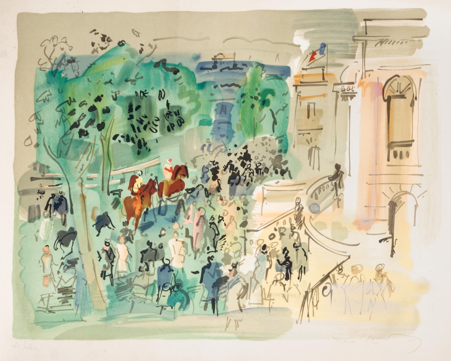 Raoul Dufy, (French 1877-1953), Untitled (a group of three prints)