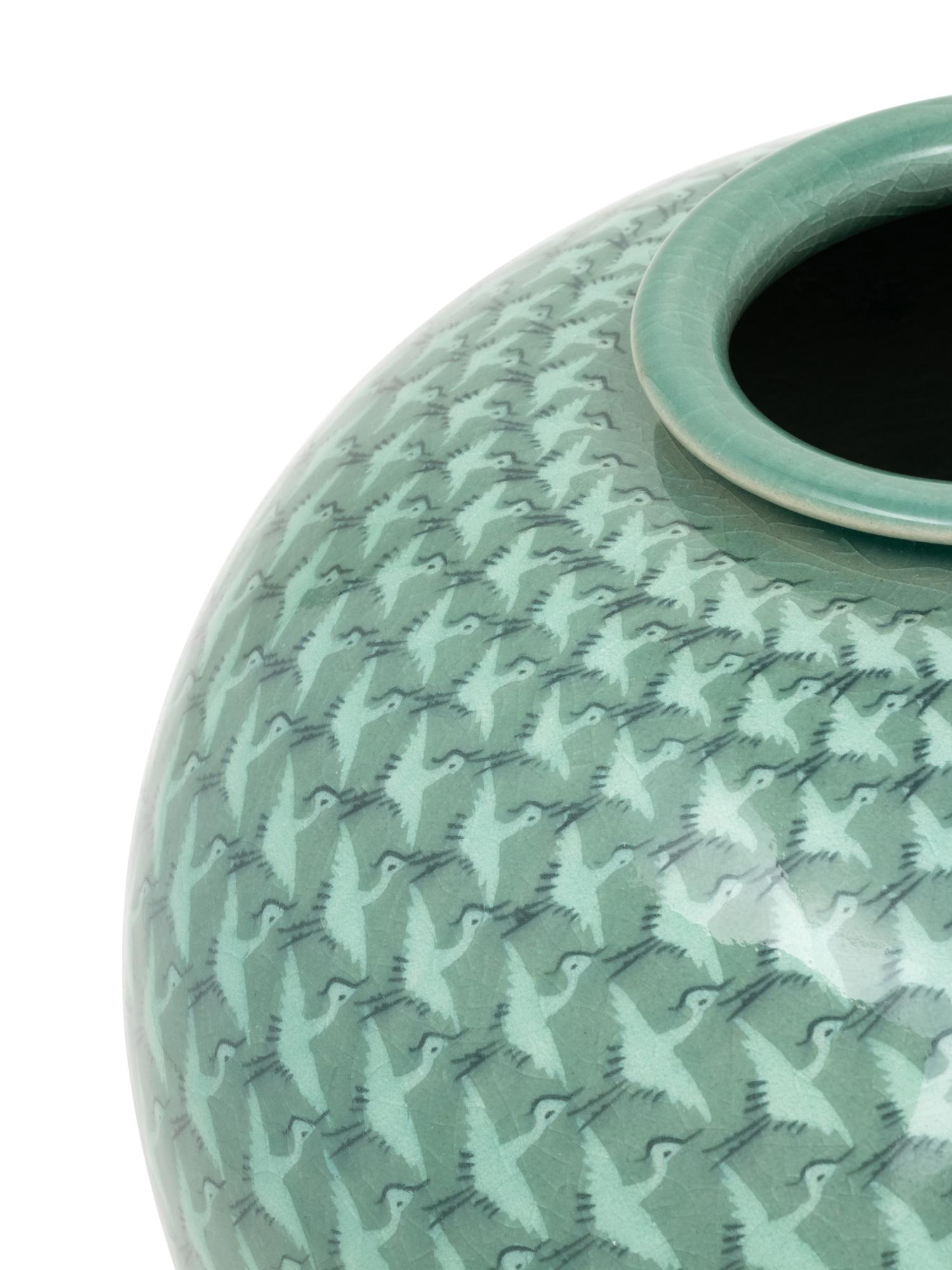 A Korean Inlaid Celadon Vase