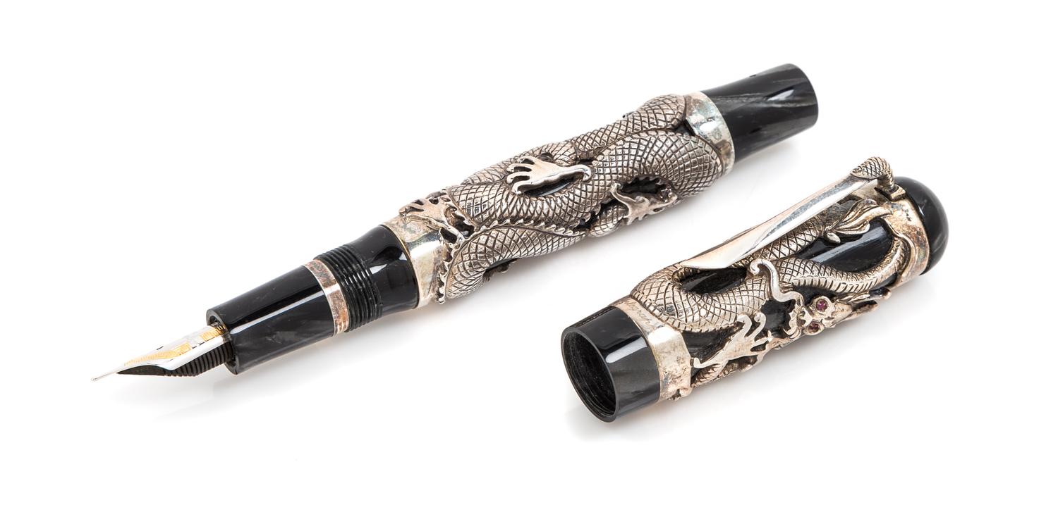 A Montegrappa The Dragon Limited Edition Fountain Pen