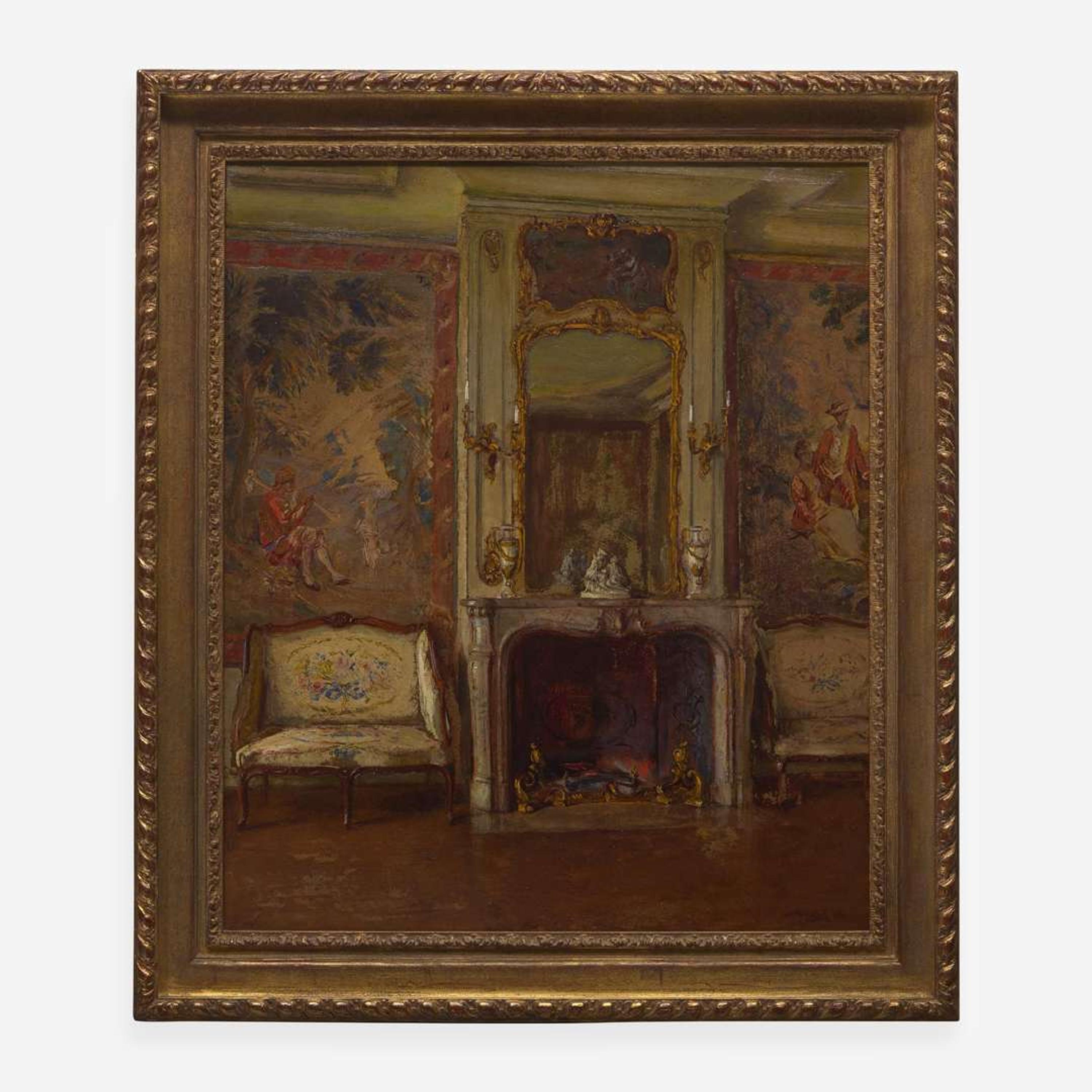 Walter Gay (American, 1856–1937) La Cheminée