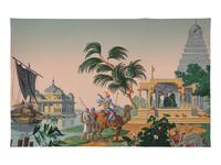 Twelve Zuber Hindustan Wallpaper Panels