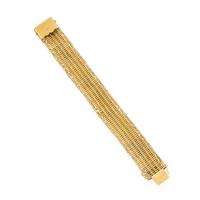 YELLOW GOLD LINK BRACELET