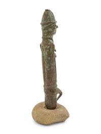 A Benin Bronze Figure