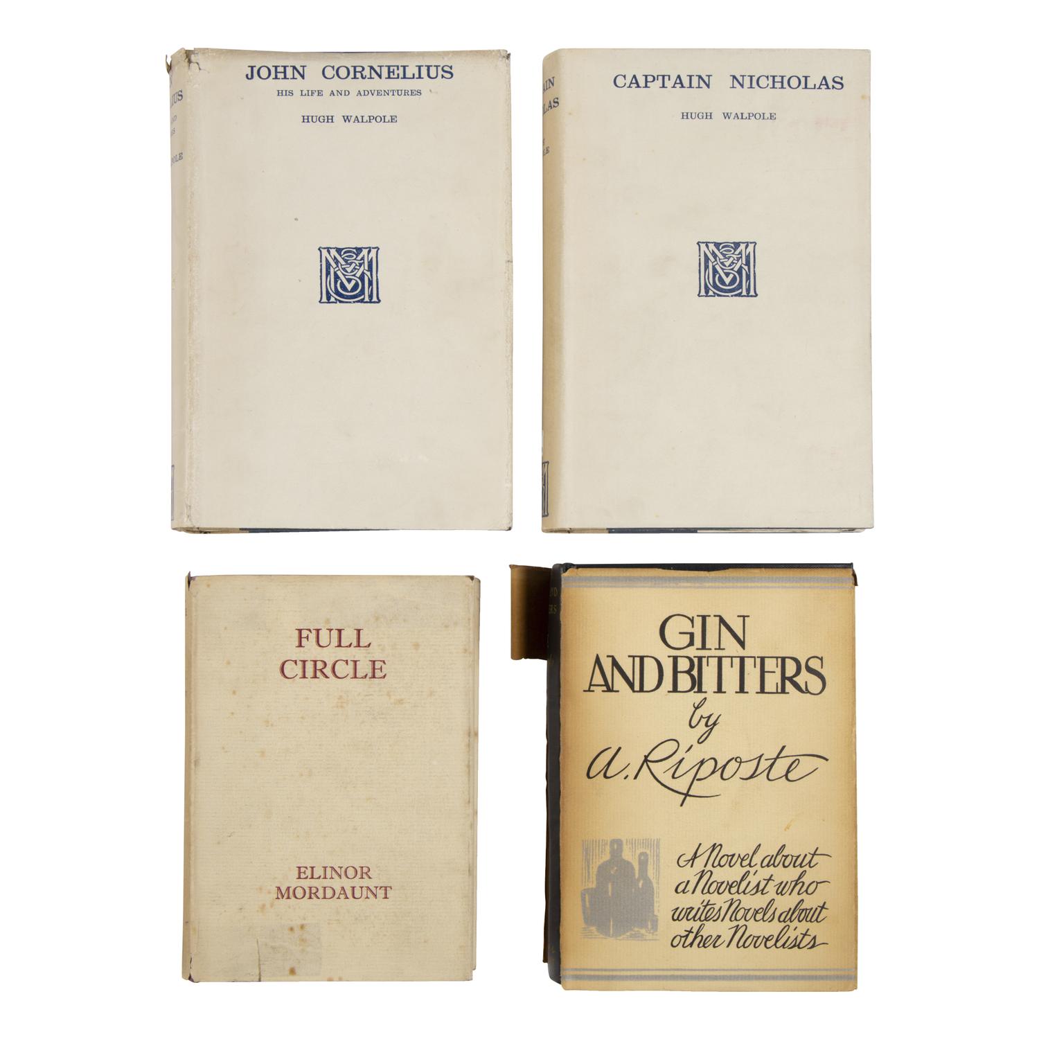 [Maugham, W. Somerset (1874-1965)]. A group of 4 first editions featuring thinly veiled portraits of the author, comprising: