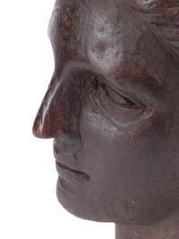 A Carved Wood Figure of Aphrodite
