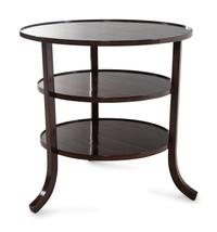 A Custom Rose Tarlow Melrose House Three-Tier Side Table