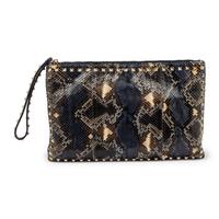 NANCY GONZALEZ & VALENTINO, THREE EXOTIC SKIN BAGS
