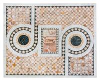 An Italian Pietra Dura Table Height 31 x width 57 1/2 x depth 46 1/2 inches.