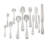 A Tiffany and Co. Silver Flatware Service