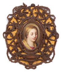 A German Porcelain Plaque