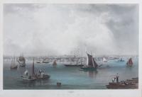 A Hand-colored Engraving By Charles Mottram 24 1/2 x 38 1/2 inches. — After John William Hill (American, 1812-1879)