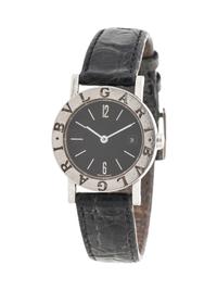 BVLGARI, STEEL 'BVLGARI-BVLGARI' WRISTWATCH