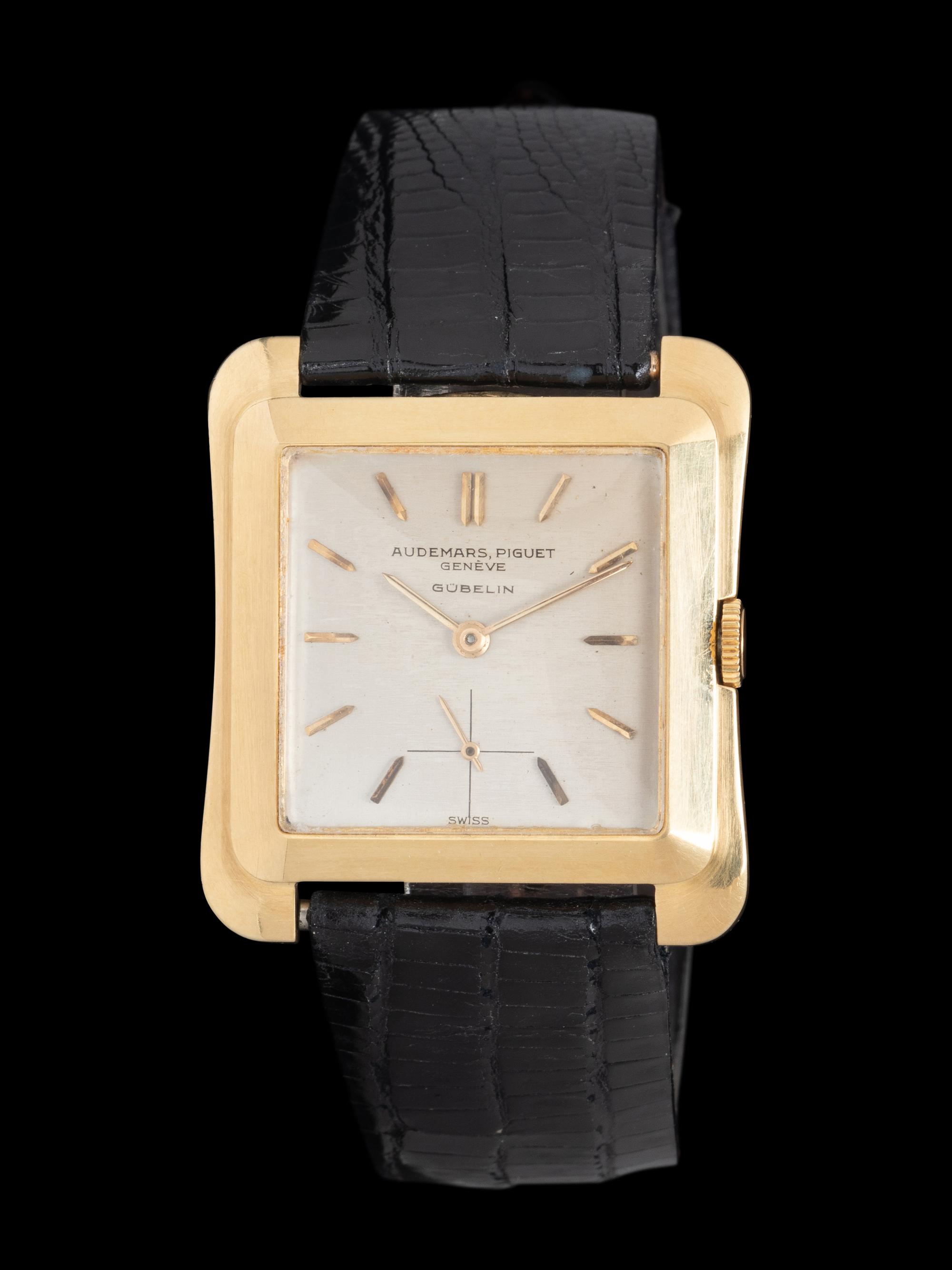 AUDEMARS PIGUET, 18K YELLOW GOLD WATCH