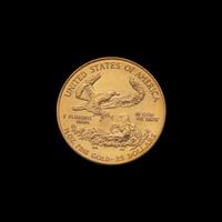 A 1998 Gold Eagle $25 1/2 oz. Gold Coin