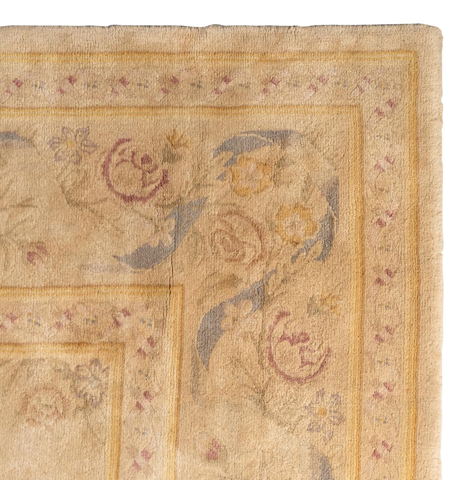 A Savonnerie Style Wool Rug