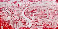 Kenichi Yokono, (Japanese, b. 1972), Fling Mac,2007 (four panels)
