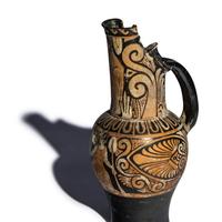 An Etruscan Caeretan Red-Figured Oinochoe