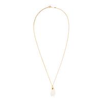 Tiffany & Co., Elsa Peretti, 'Teardrop', Rock Crystal Quartz and Yellow Gold Necklace
