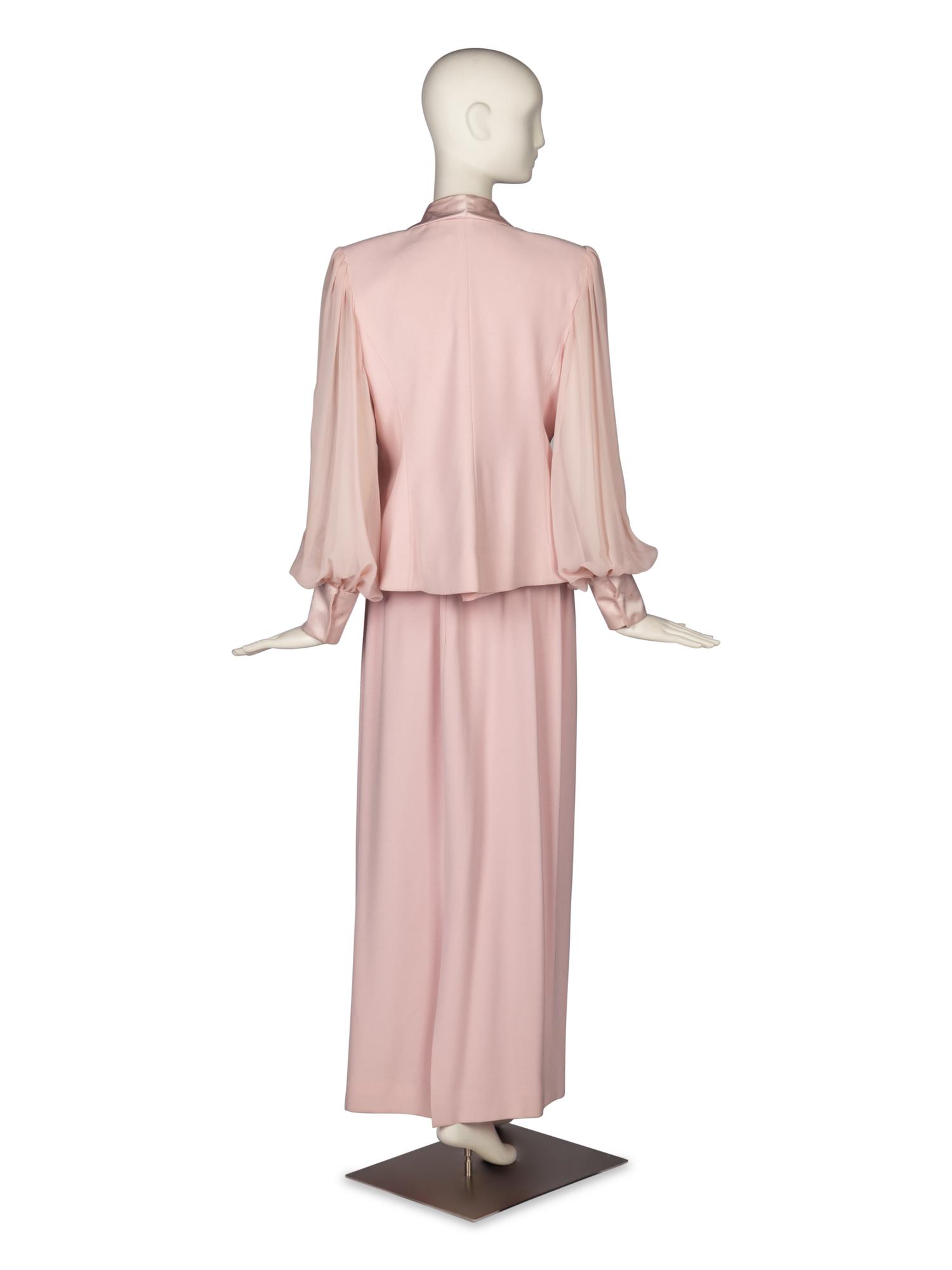 Rizik Brothers Suit, Manolo Blahnik Pumps, and Collection of Costume Jewelry