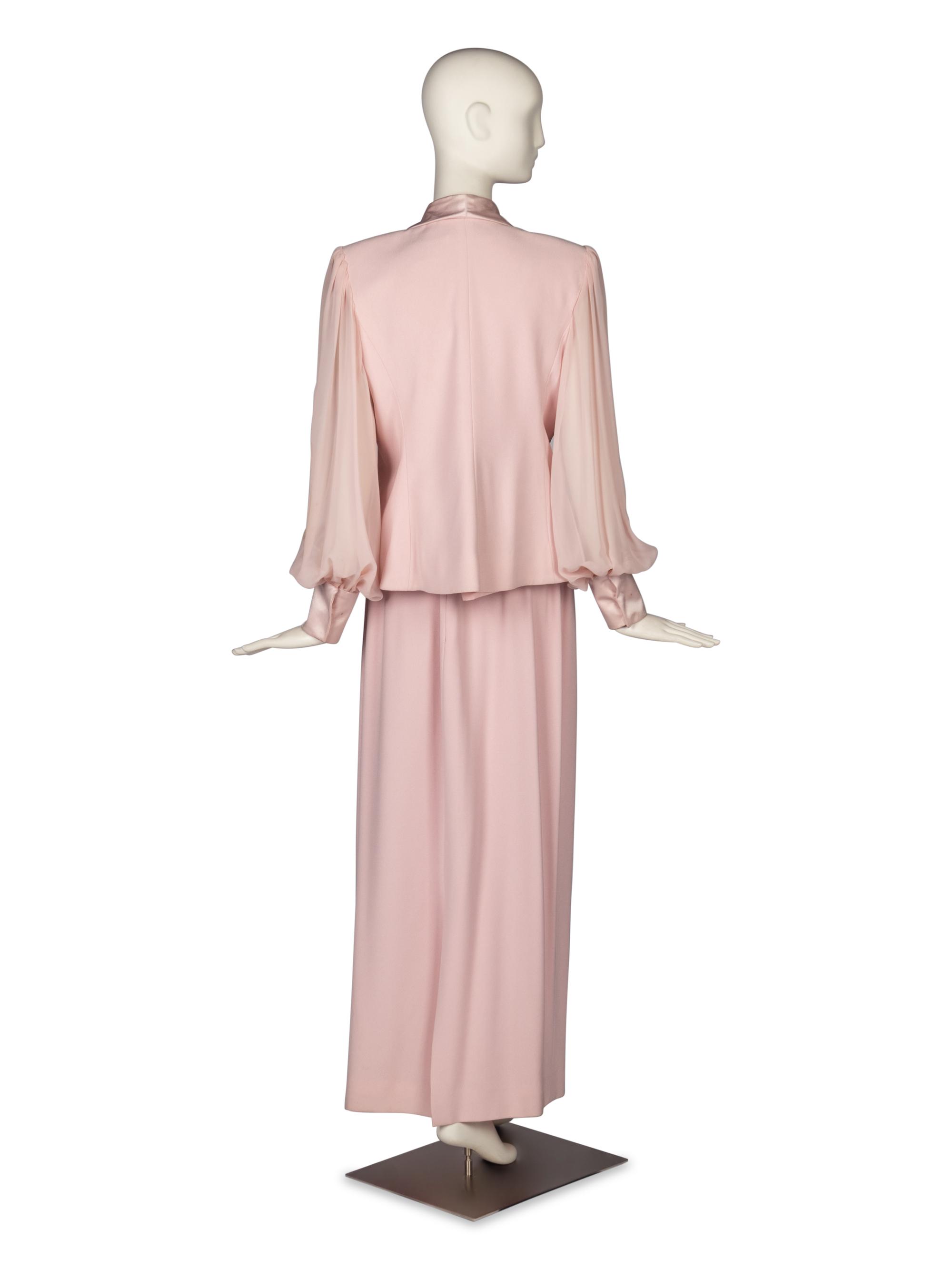 Rizik Brothers Suit, Manolo Blahnik Pumps, and Collection of Costume Jewelry