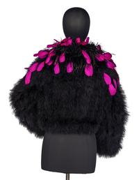Bob Mackie Feather Coat