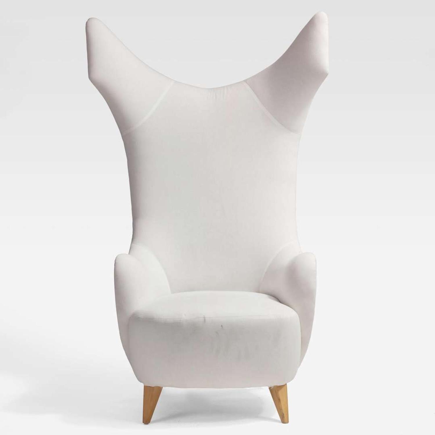 Vladimir Kagan (American, 1927-2016) Throne Chair for Baroness Lambert, Vladimir Kagan Design Group, USA, circa 2010