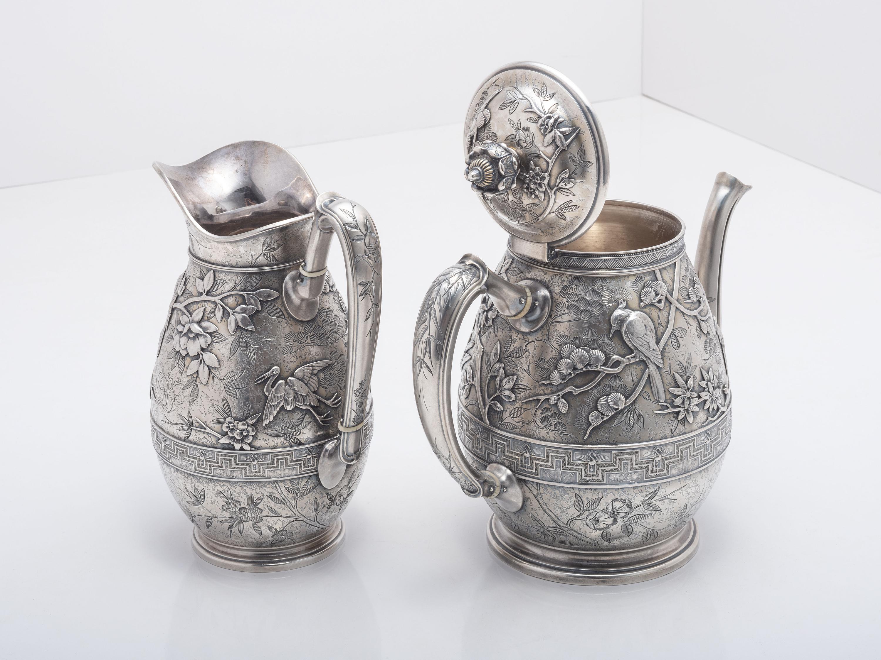 Japanesque Tea Service Designed by Edward C. Moore