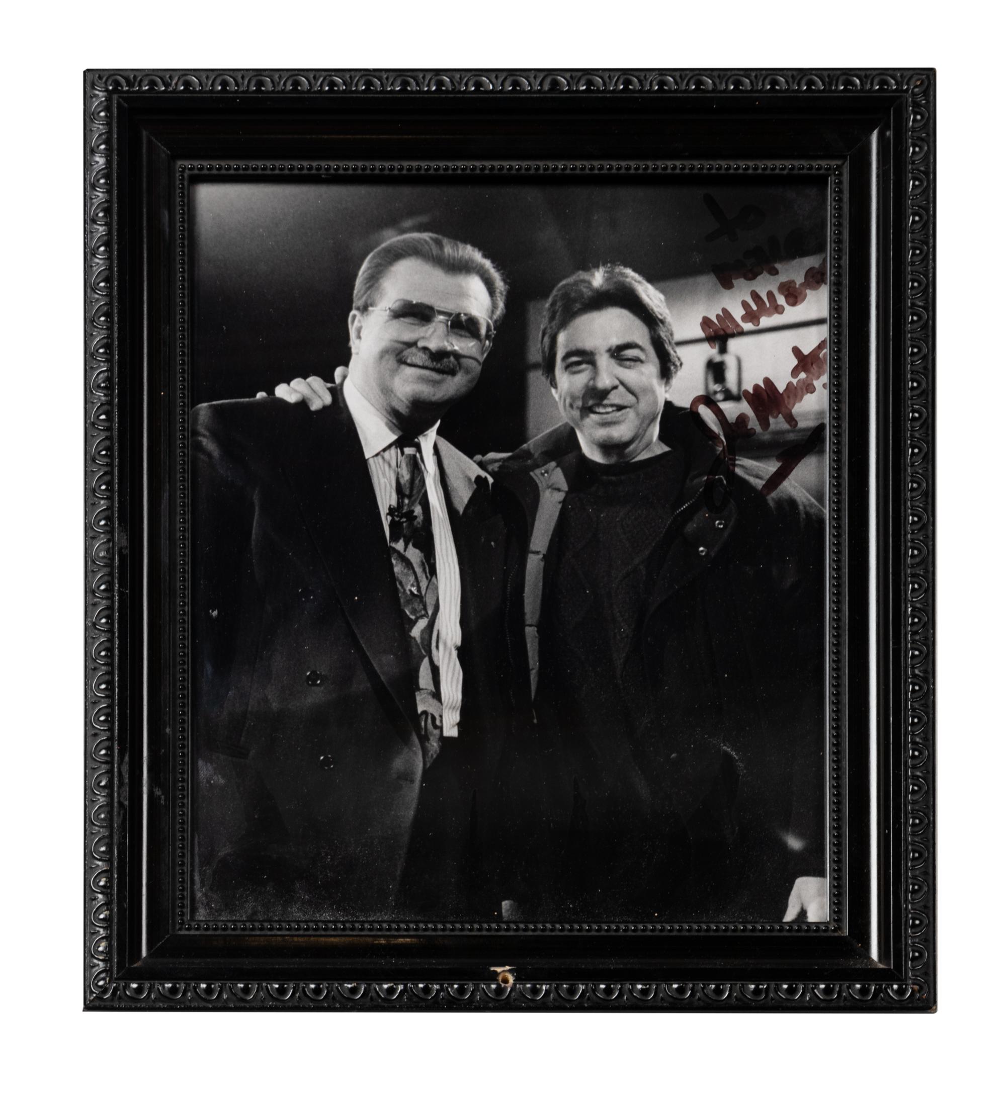 A Group of 20 Celebrity and Sports Personality Photographs Formerly Displayed at Mike Ditka’s Restaurant