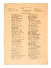 [KING, Martin Luther, Jr. (1929-1968)]. A group of 4 programs from events featuring or honoring Dr. Martin Luther King, Jr. 1956-1965.
