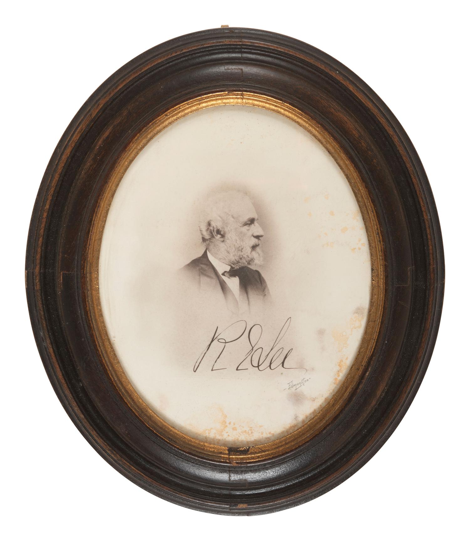 [LEE, Robert E. (1807-1870)]. Possibly one of the last portraits taken of Robert E. Lee. Ca late 1860s.