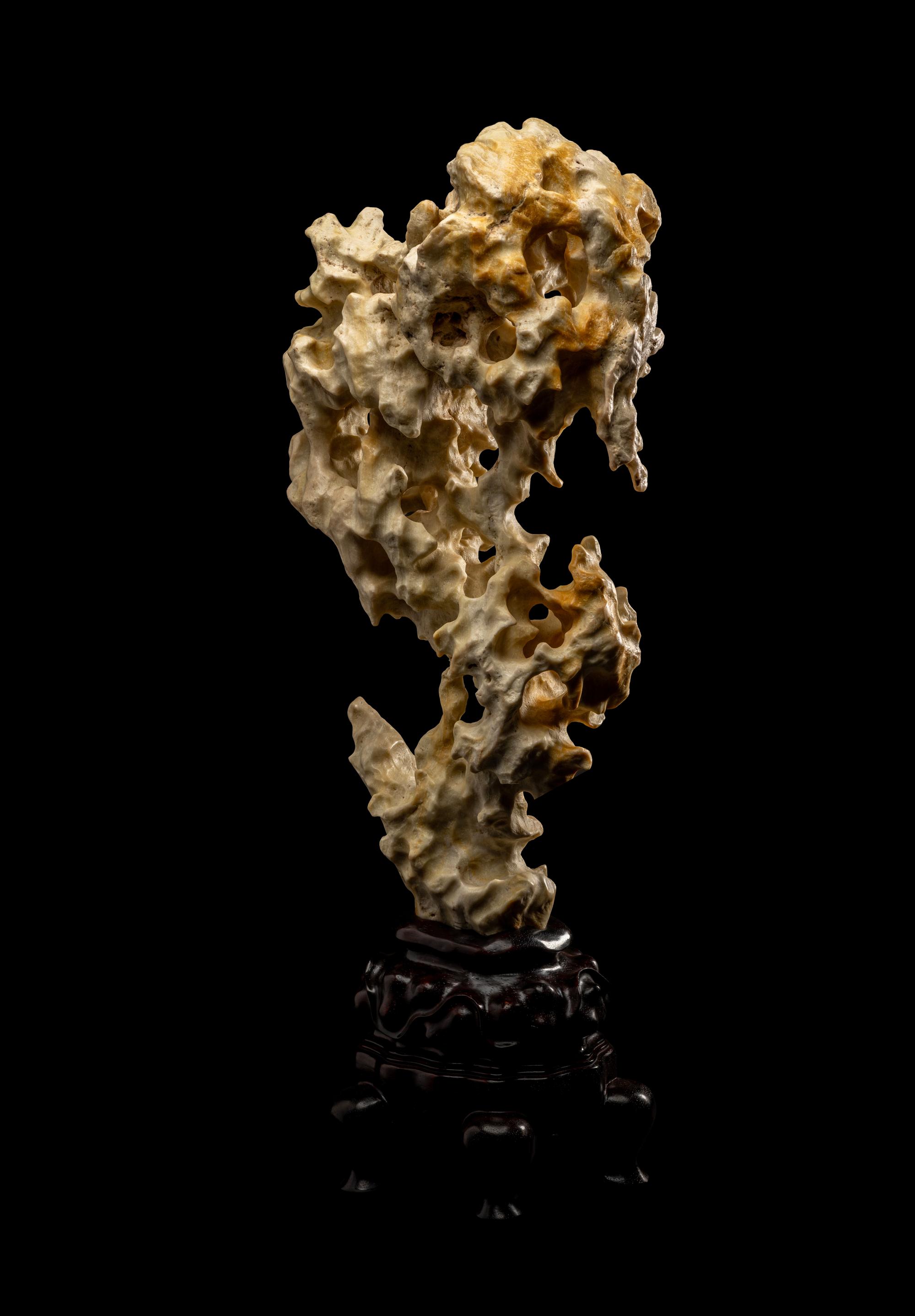 A Chinese Taihu Scholar's Rock