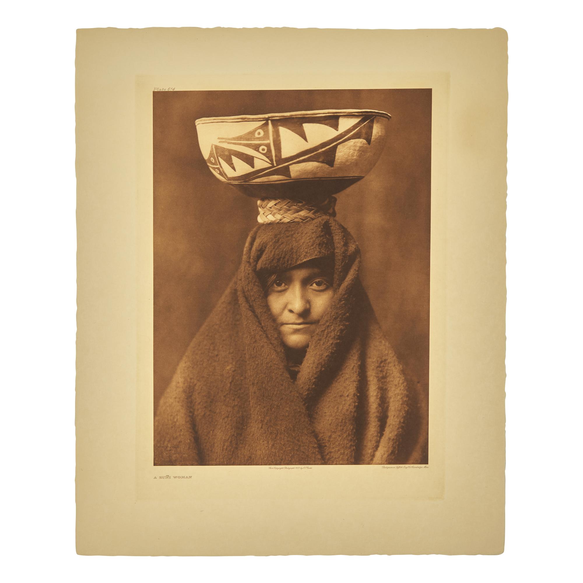 Edward Curtis (American, 1868-1952) — A Zuni Woman , 1903