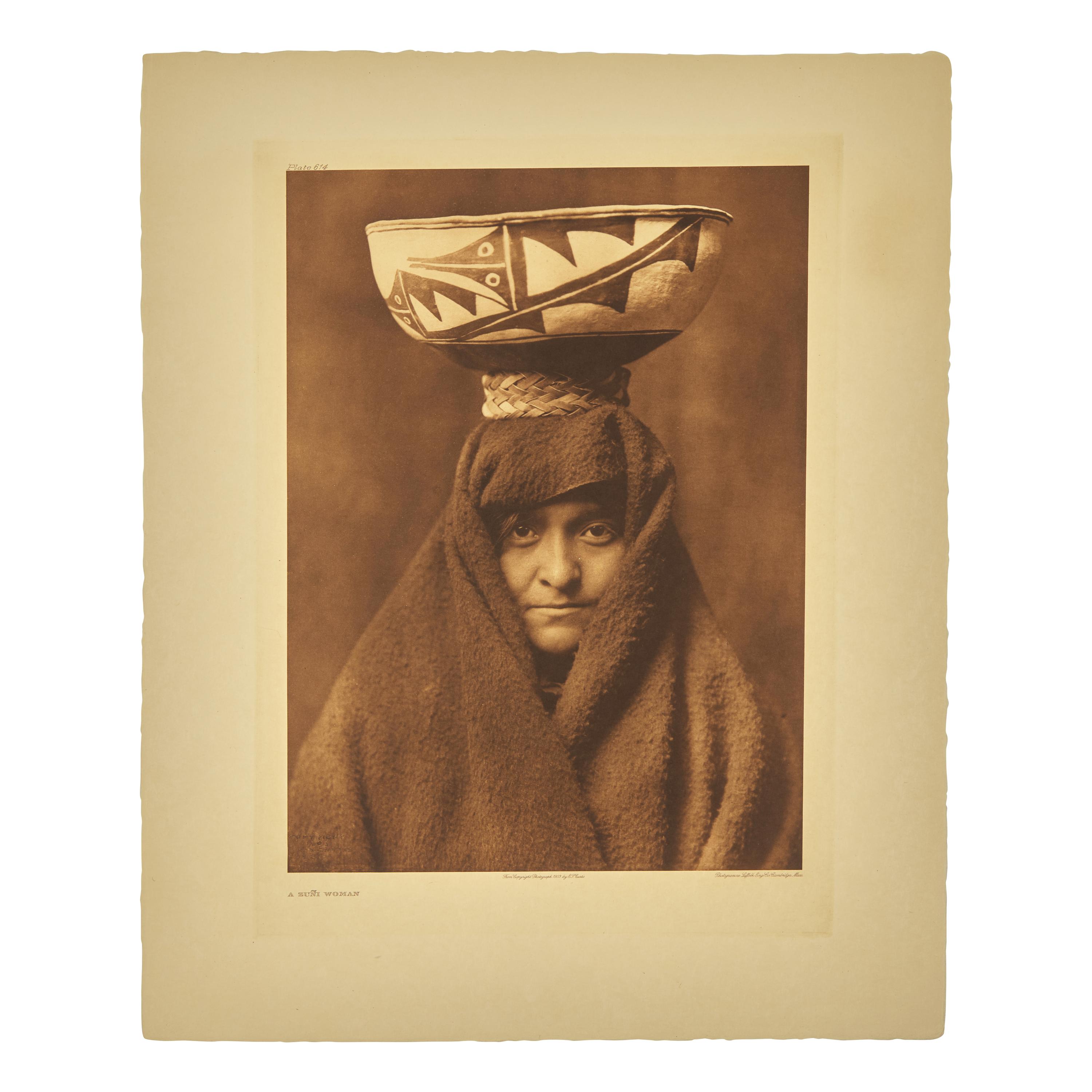 Edward Curtis (American, 1868-1952) — A Zuni Woman , 1903