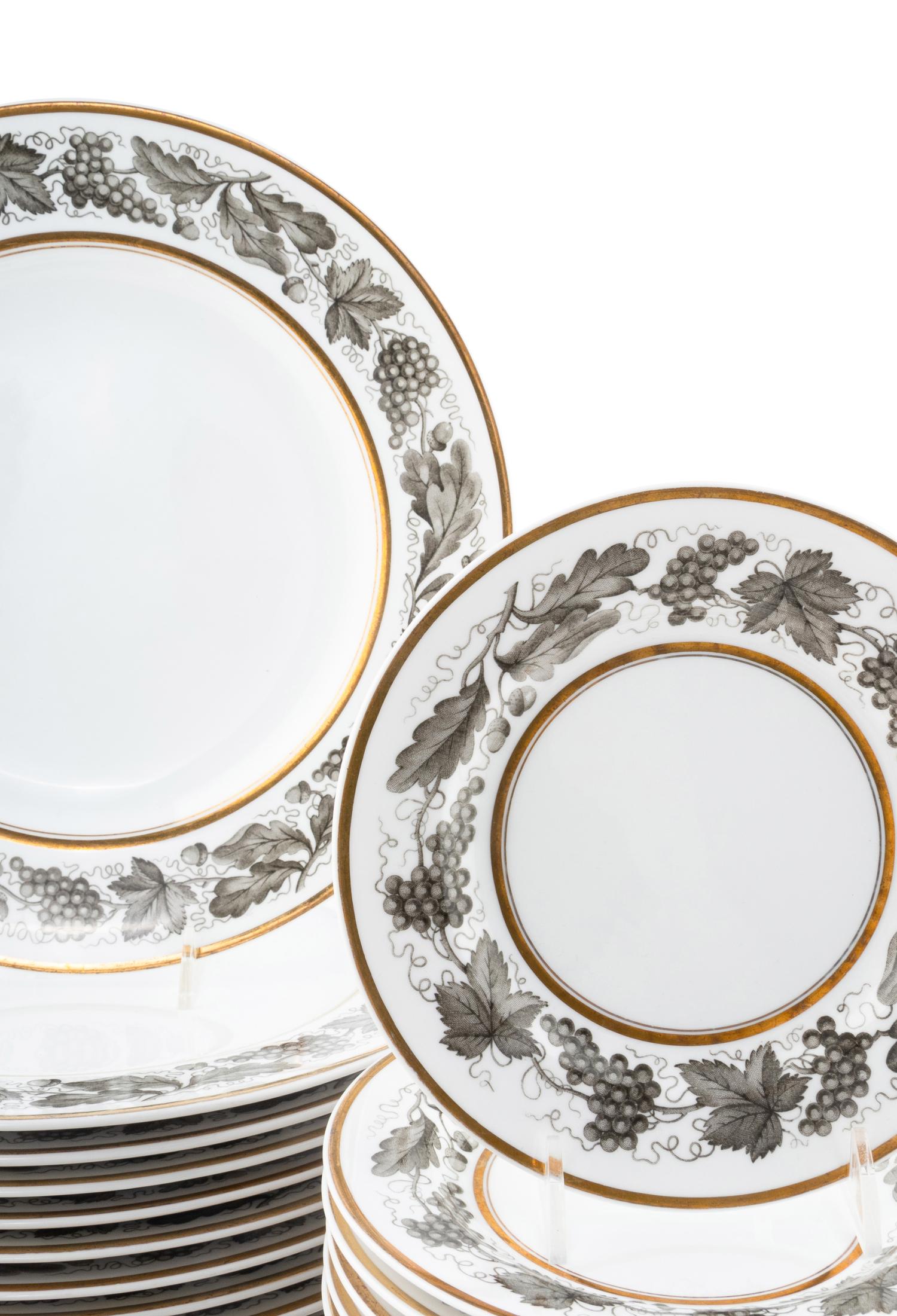 A Spode Porcelain Dinner Service
