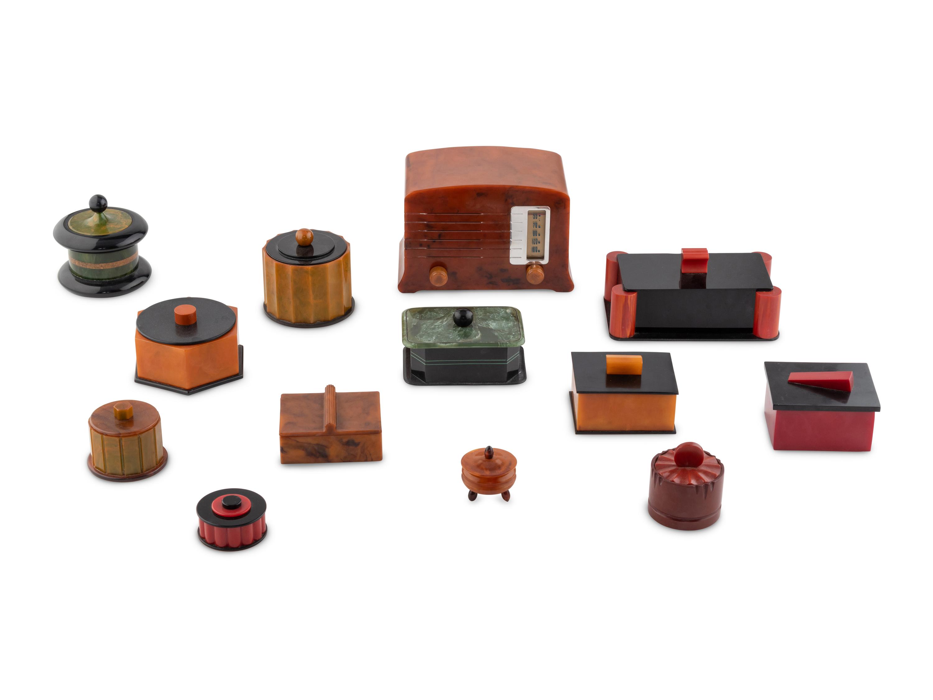 Group of Bakelite Articles