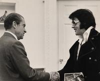 Elvis Presley, 1956 and Untitled (Elvis and Nixon ) (two works)