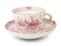 Six Meissen Porcelain Cups and Saucers — 19TH/20TH CENTURY