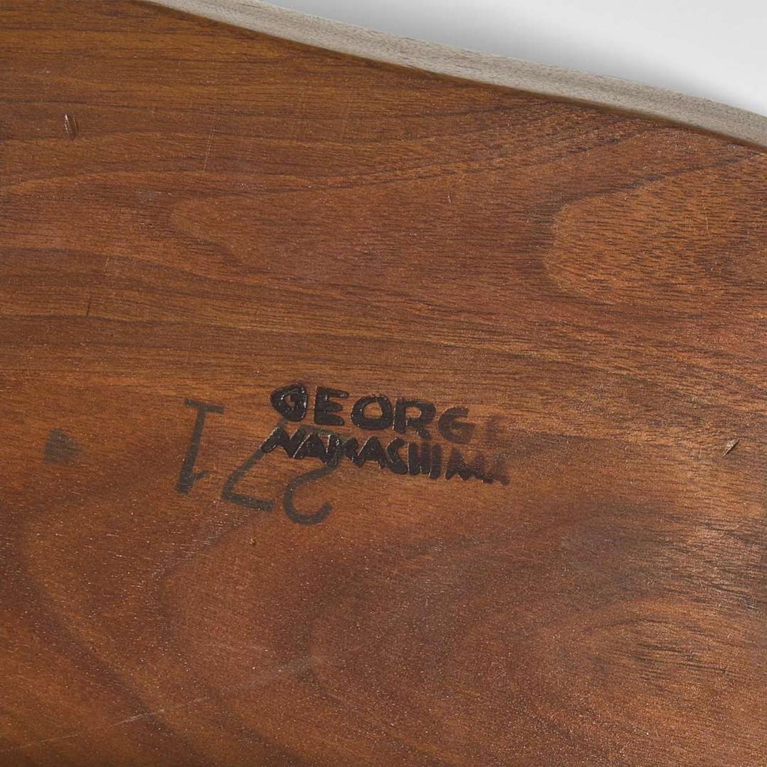 George Nakashima for Widdicomb, Two "Origins" Dining Side Chairs