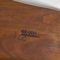 George Nakashima for Widdicomb, Two "Origins" Dining Side Chairs