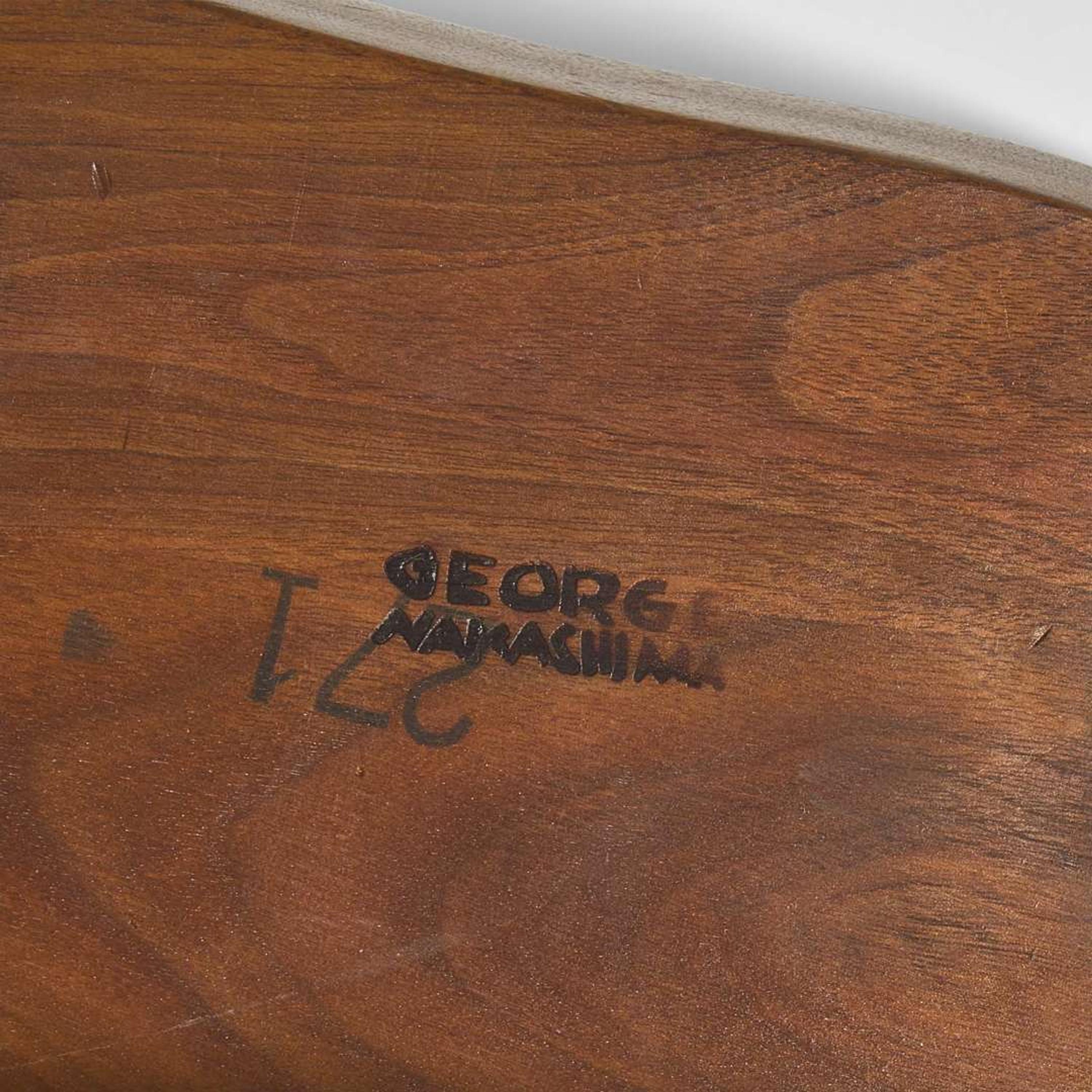 George Nakashima for Widdicomb, Two "Origins" Dining Side Chairs