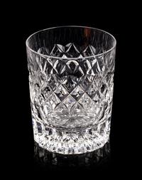 An English Mahogany and Cut Glass Liquor Cabinet by Waring & Gillow Ltd.