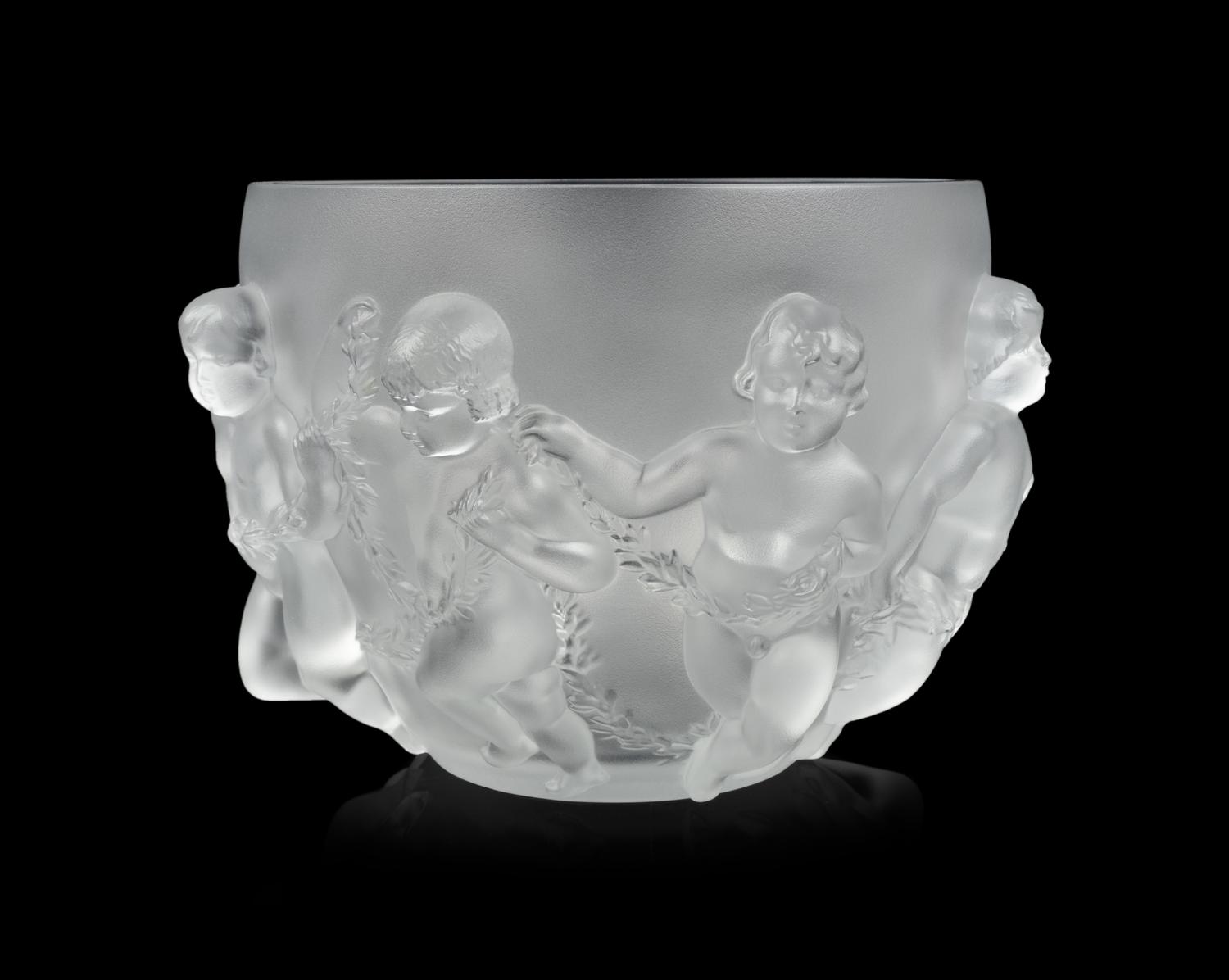A Lalique Luxembourg Bowl