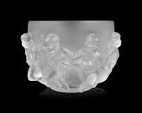 A Lalique Luxembourg Bowl