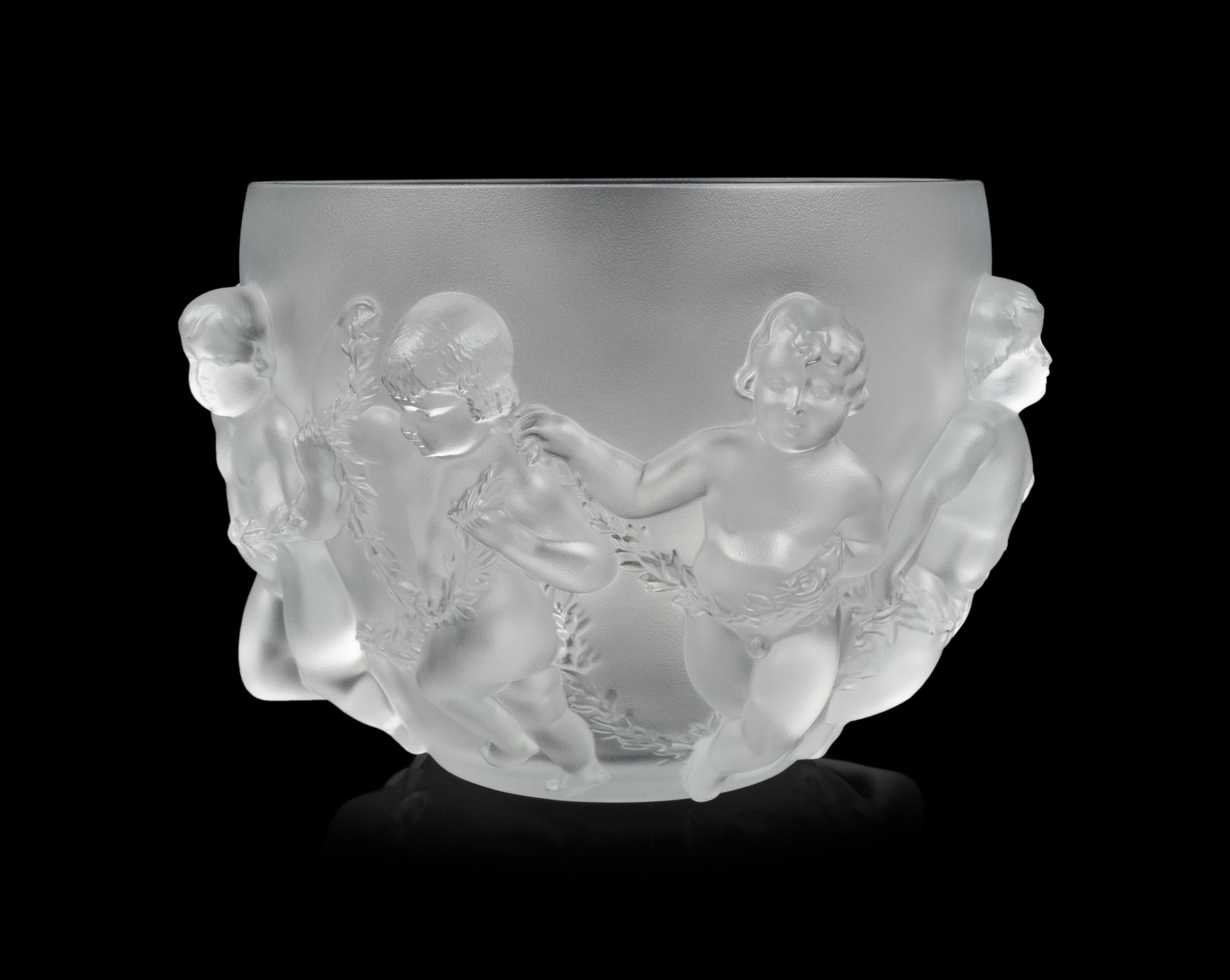A Lalique Luxembourg Bowl