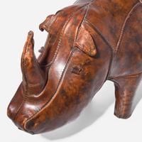 Dimitri Omersa (1927-1985) Rhinoceros Footstool, Omersa & Co., UK, circa 1965