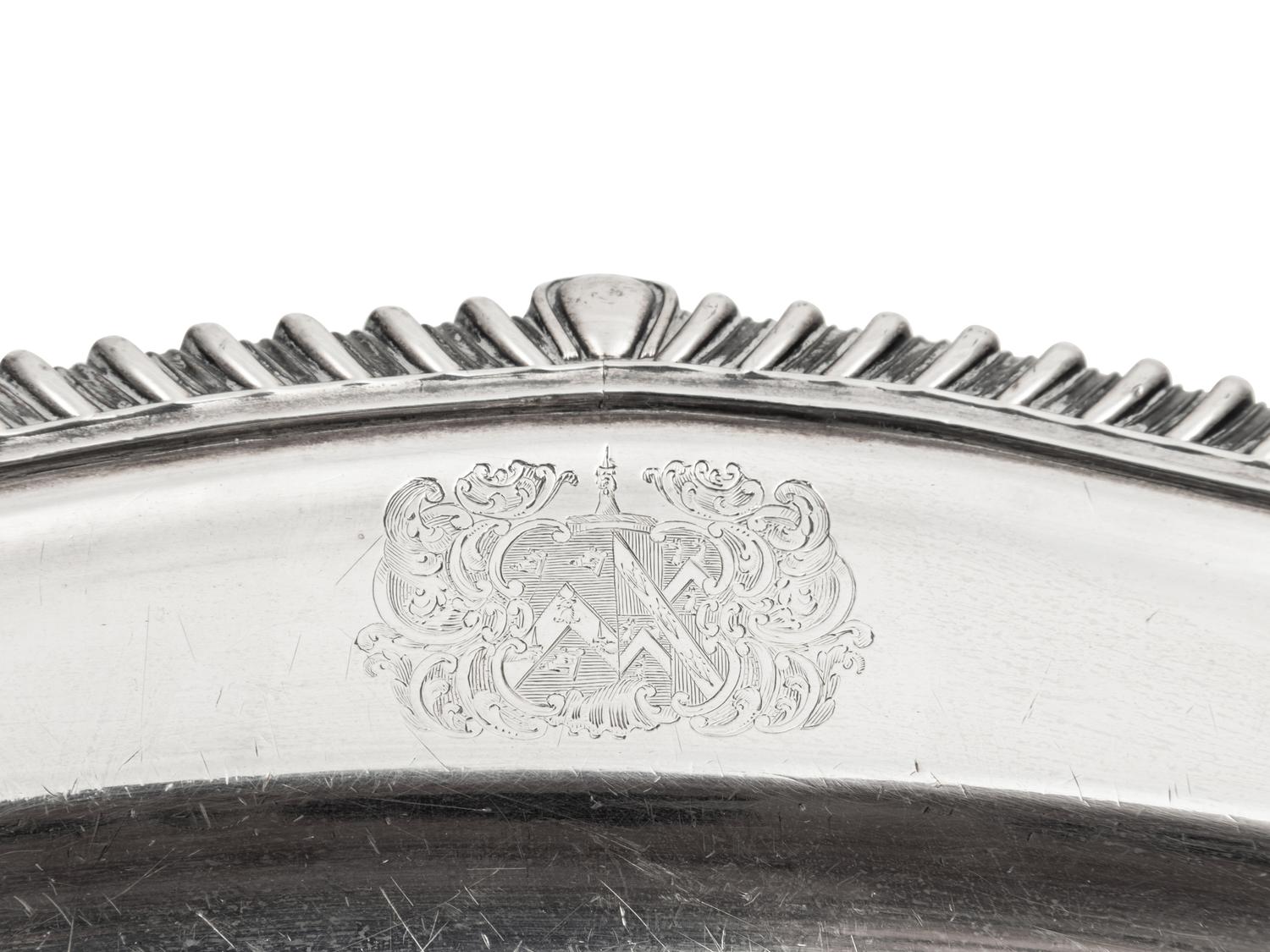An English Silver-Plate Cloche and Warming Dish