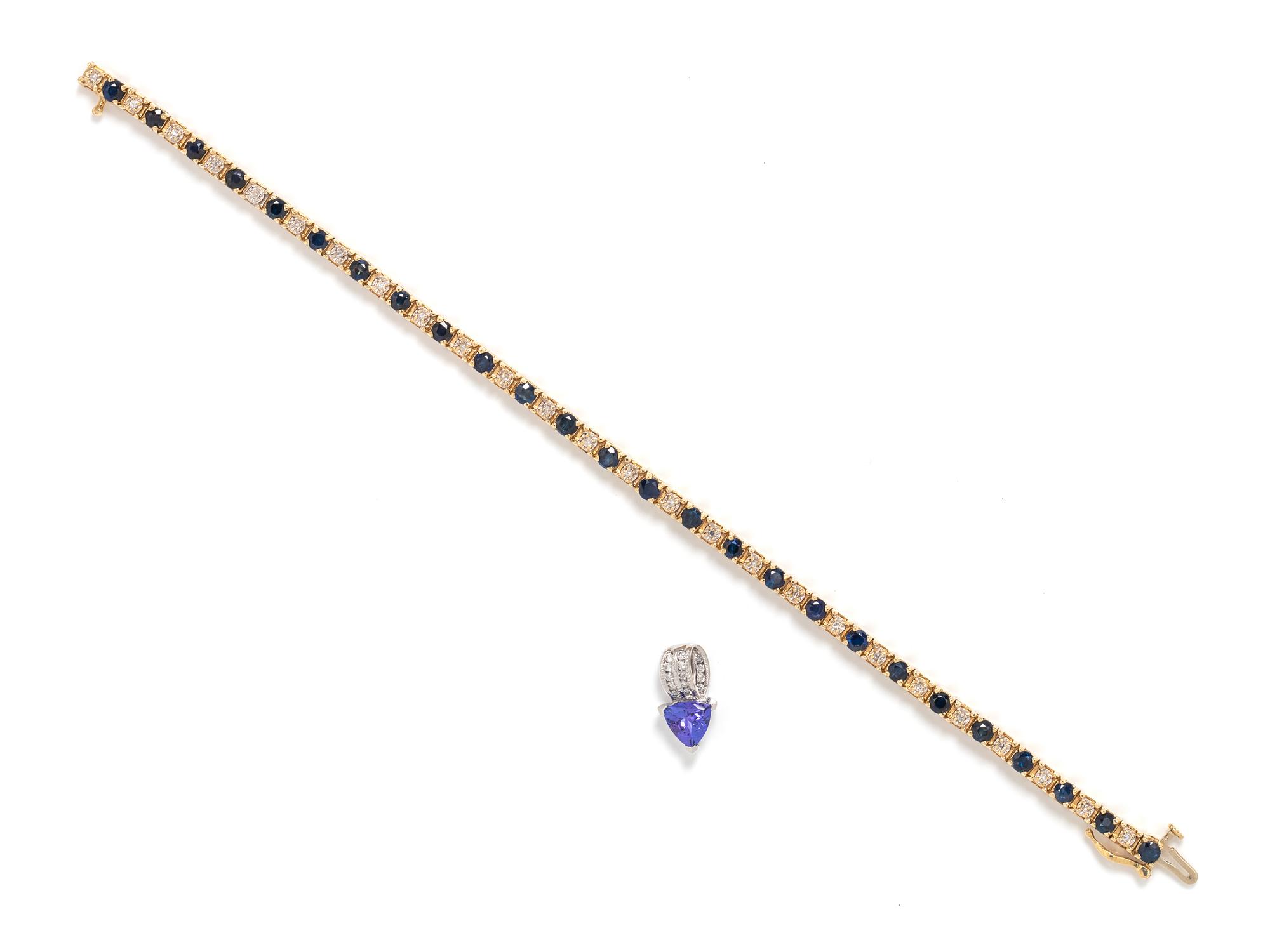 COLLECTION OF GEMSTONE AND DIAMOND JEWELRY
