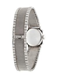 ART DECO, PLATINUM, DIAMOND AND ONYX WRISTWATCH